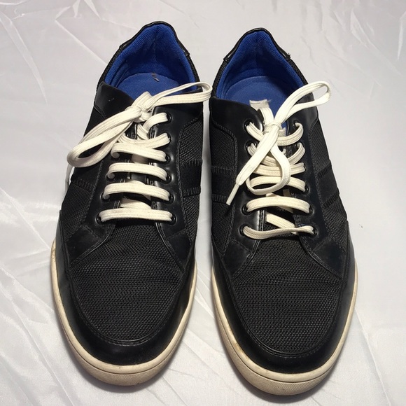 Steve Maddens black fashion sneaker Men’s size 9.5 - Picture 1 of 8